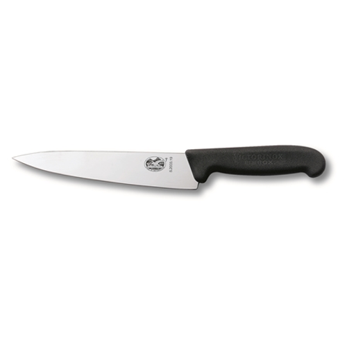 Victorinox Kockkniv, 19 cm, svart Fibrox