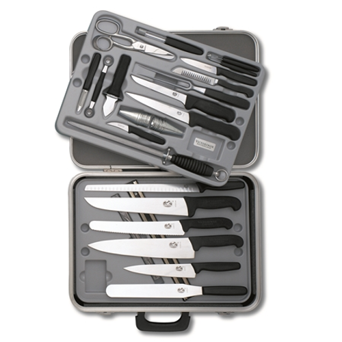 Victorinox Kockväska, stor, Fibrox eller plasthandtag, 24 delar Victorinox Kockväska, stor, Fibrox eller plasthandtag, 24 delar