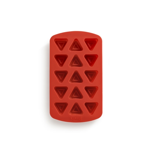 LéKUé Pralinform triangel röd LéKUé Pralinform triangel röd