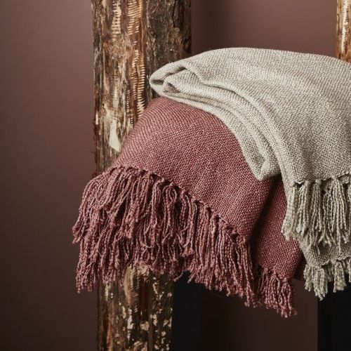 Scandinavian Home Scandinavian home scandinavian home pläd harmoni röd 130x170cm