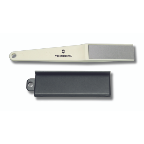 Victorinox Diamatbryne med ställ för kniv vit - Victorinox
