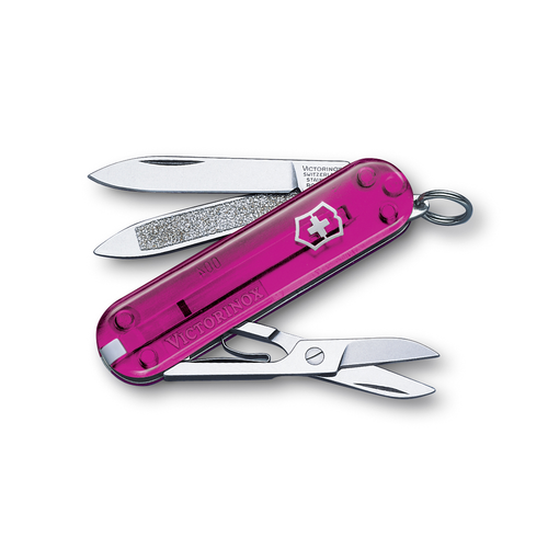 Victorinox Fickkniv classic rosa transparent - Victorinox Victorinox Fickkniv classic rosa transparent - Victorinox