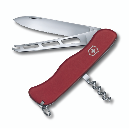 Victorinox Fickkniv, swisscheese, låsbart röd - Victorinox