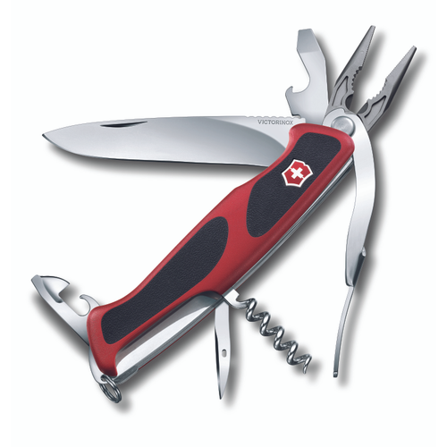 Victorinox Rangergrip 74  röd/svart röd/svart - Victorinox
