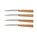 Opinel Bon Appétit stekkniv med olivskaft 4 pack Opinel Bon Appétit stekkniv med olivskaft 4 pack