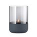 Calma, ljuslykta, small - steel grey - Blomus