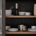 Creamer, stengods, sablo - Blomus