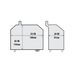 Broil king premium överdrag regal™ pellet 400 & offset smoker 400