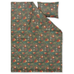 Bäddset bratteby satin 150x210 grön