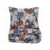 Brene satin 150x210 vinröd