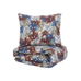 Brene satin 150x210 vinröd