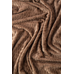 Fleecepläd jaquard nougat
