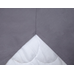 Kuvertlakan percale 120x200 mörkgrå