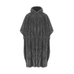 Poncho cozy stål