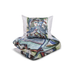 Turturduvor satin 150x210 vit