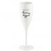 Cheers make dreams happen, champagneglas med print 6-pack 10 - Koziol