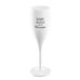 Cheers save water drink champagne, champagneglas med print 6 - Koziol