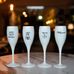 Cheers save water drink champagne, champagneglas med print 6 - Koziol