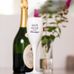 Cheers save water drink champagne, champagneglas med print 6 - Koziol