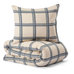 Norgård satin 150x210 beige