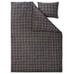 Bäddset gunnarby garnfärgad 150x210 grå Bäddset gunnarby garnfärgad 150x210 grå