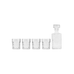 Karaff med 4 glas 4-pack transparent Karaff med 4 glas 4-pack transparent