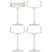 Lsa champangeglas coupe metropolitan 30 cl 4-pack