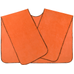 Fleeceponcho orange