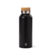 Termosflaska med bambulock 50 cl svart