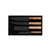 Knivset 4-pack svart