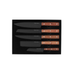 Knivset 5-pack svart