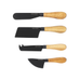 Ostknivar 4-pack svart