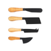 Ostknivar 4-pack svart