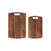 Skärbrädor 2-pack brun