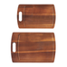 Skärbrädor 2-pack brun