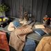 Scandinavian home scandinavian home grillvante vintage denim senap