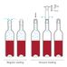 Vacuvin vacuvin wine saver vakuumpump med kork blister svart