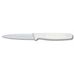 Skalkniv, 8 cm  spetsig, vågig vit - Victorinox