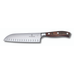 Smidd räfflad santokukniv med 17 cm blad rosenträ - Victorinox Smidd räfflad santokukniv med 17 cm blad rosenträ - Victorinox