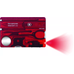 Swisscard lite röd transparent - Victorinox Swisscard lite röd transparent - Victorinox