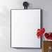 Zack zack spegel morma 40x50 cm svart